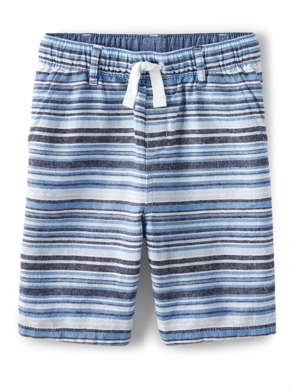 Gymboree Boys Sandy Shores Blue Striped Shorts Size 7
